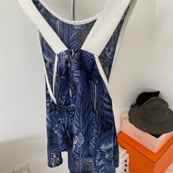 One Teaspoon Tops - One Teaspoon Blue Top